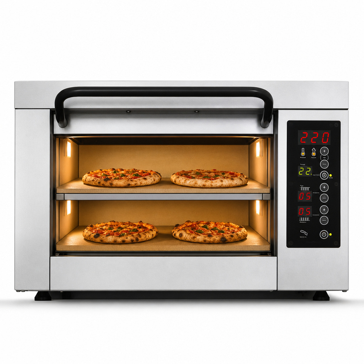 Product image #3 for PizzaMaster PM 451ED-1 Countertop Electric Stone Hearth Pizza Oven
