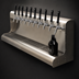 Thumbnail image #3 for Perlick 11-Faucet 33-Inch Wide Modular Wall-Mount Glycol-Cooled Draft Beer Dispensing Tower with Bottom Lead Exit