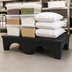 Thumbnail image #3 for Eagle Group Black Polyethylene Dunnage Rack, 60 x 22 x 12 Inches, 3,000 lb Capacity