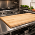 Thumbnail image #3 for John Boos Boos Block Blended Edge Grain Maple Kitchen Countertop, 108 x 42 x 1-1/2 Inch, Varnique Finish