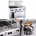 Thumbnail image #3 for Vulcan Endurance 48-Inch Gas Restaurant Range with 2 Open Burners, 36-Inch Griddle, and Convection Oven