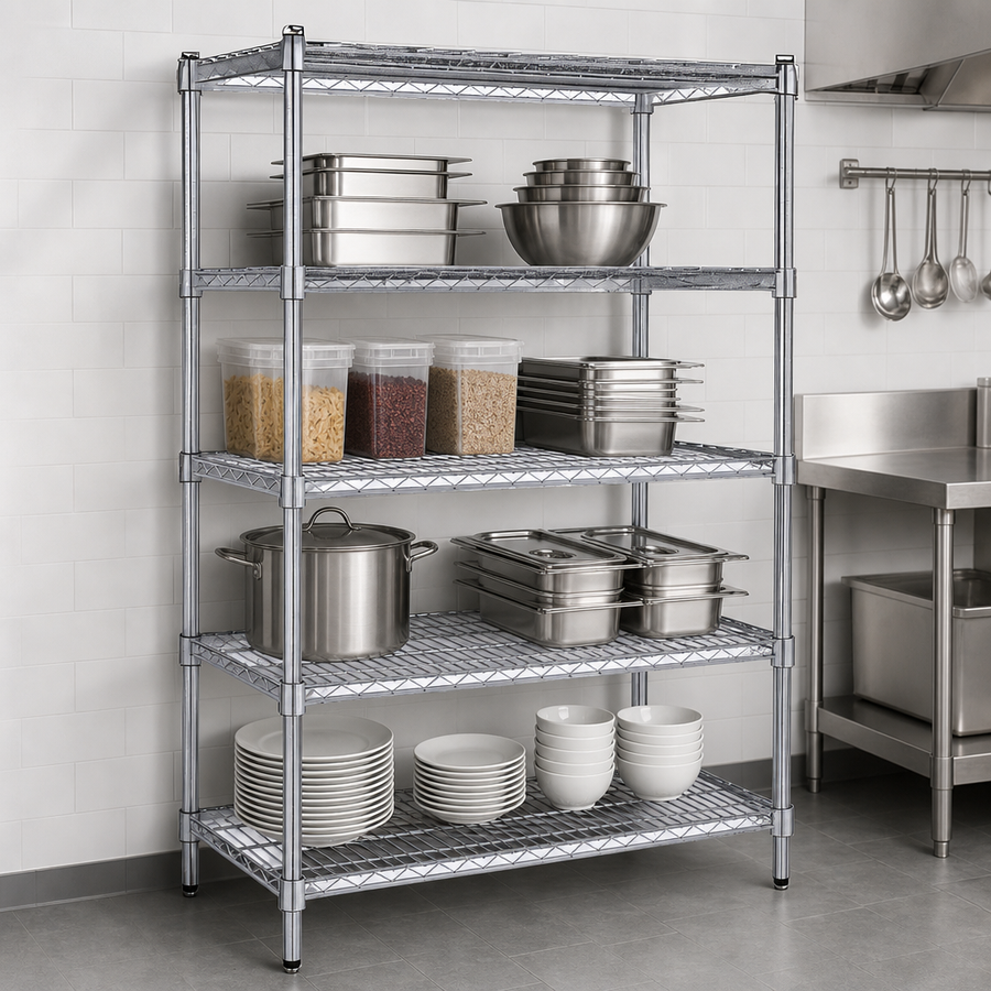 Heavy-Duty 4-Tier Design
