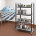 Thumbnail image #3 for Camshelving Elements XTRA 4-Tier Stationary Starter Unit, 30-Inch Wide x 21-Inch Deep x 84-Inch High, Speckled Gray