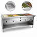 Thumbnail image #3 for Spec-Master HT6CB-240 Six Well Electric Hot Food Table with Enclosed Base