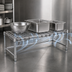 Thumbnail image #3 for Eagle Group Chrome Wire Dunnage Rack, 60 x 18 x 14 Inches, 1,000 lb Capacity