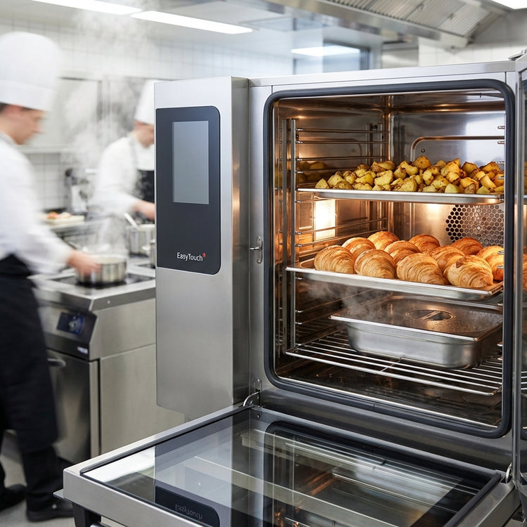 Product image #2 for Convotherm C4eT 20.10 GB-N EasyTouch 20-Pan Roll-In Full-Size Gas Combi Oven