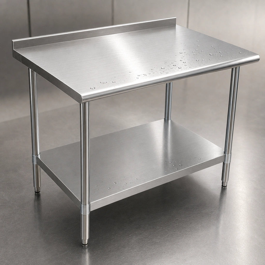 18-Gauge 304 Stainless Steel Top