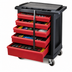 Thumbnail image #3 for Rubbermaid Commercial Products 5-Drawer Mobile Work Center Cart, Black, 250 lb. Capacity
