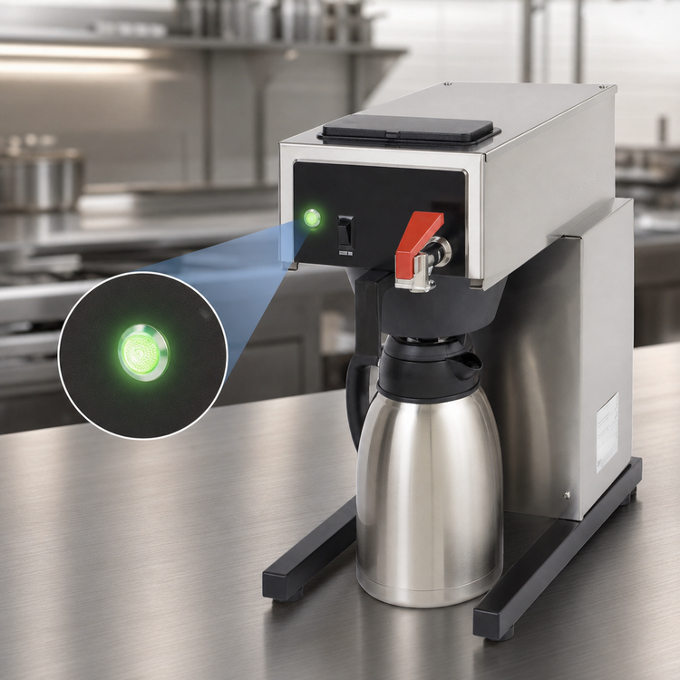 Product image #3 for Bloomfield Gourmet 1000 Automatic Airpot Thermal Coffee Brewer with Hot Water Faucet, 120V