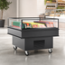 Thumbnail image #3 for Oasis Mobile Refrigerated Self-Service Island Open-Air Cooler, Deck Display, 98-1/8 Inches W x 48-1/2 Inches D x 39-1/8 Inches H