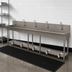 Thumbnail image #3 for Advance Tabco 5-Station Toe-Push Floor-Mounted Hand Wash Sink with Gooseneck Spouts, 100-Inch Stainless Steel