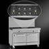 Thumbnail image #3 for Southbend Ultimate 48-Inch Gas Restaurant Range with 7 Burners and 2 Space Saver Ovens