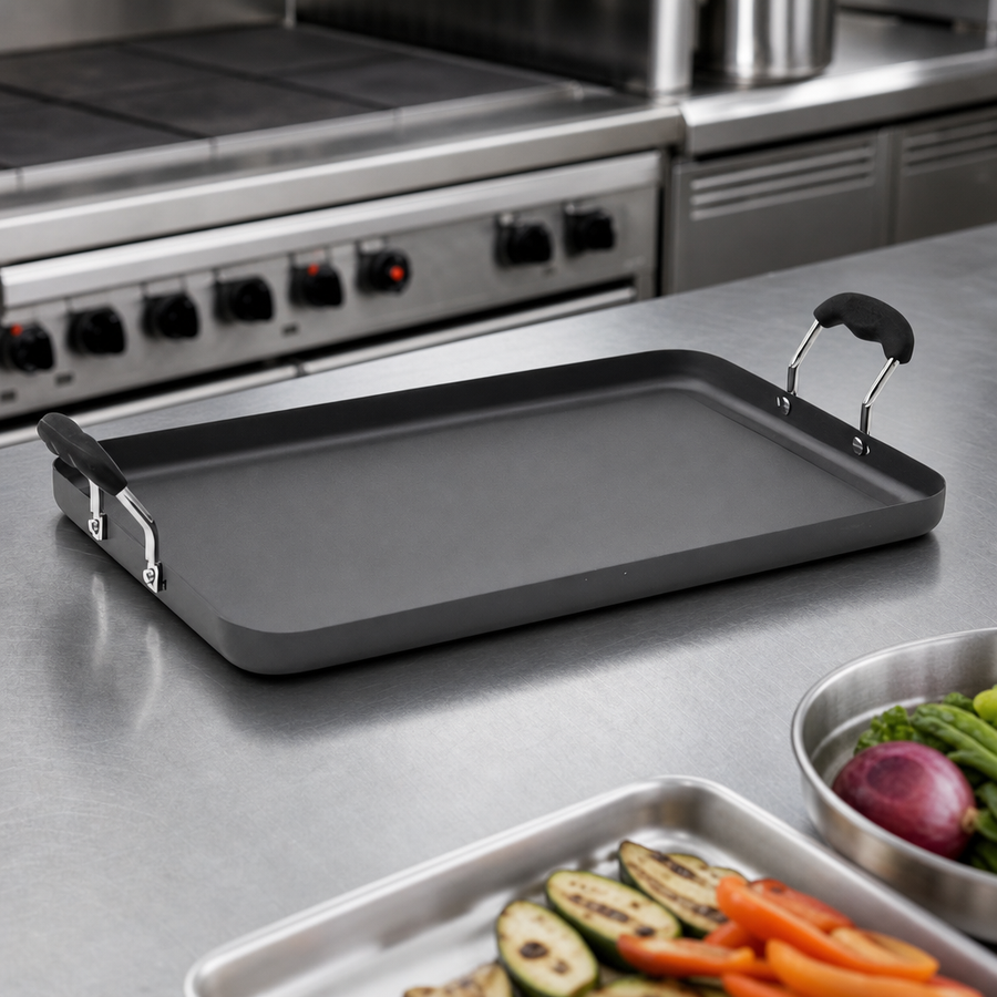 Hard-Anodized Aluminum Construction