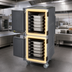 Thumbnail image #4 for Cambro Pro Cart Ultra Security Package Ambient Non-Electric Insulated Food Pan Carrier, Front Loading, 16 Full-Size Sheet Pan Capacity