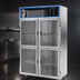 Thumbnail image #3 for Beverage Air Horizon Series Top Mount Self-Contained Reach-In Freezer, 46.29 Cu. Ft., Two-Section, 4 Half-Glass Doors