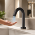 Thumbnail image #3 for T&S Brass WaveCrest Touchless Gooseneck Single-Hole Deck-Mount Lavatory Faucet, Matte Black, 0.5 GPM