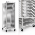 Thumbnail image #3 for Panco Mobile Full-Height Utility Rack with Open Sides for 20 18 x 26-Inch Pans