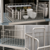 Thumbnail image #3 for MetroMax Platform 22 x 24 x 9-Inch Drop-In Wire Storage Basket with Lift-Out Handles, Taupe Epoxy Finish