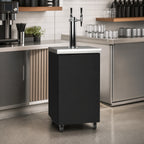 Thumbnail image #4 for Micro Matic USA MDD17-E-AMER Mobile Nitro Cold Brew Coffee Dispenser, Self-Contained Refrigeration, 2 Faucets, 2 x 1/6 Keg Capacity