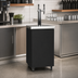 Thumbnail image #4 for Micro Matic Americano Mobile Nitro Cold Brew Coffee Dispenser, 17-1/2 Inch Wide, Self-Contained Refrigeration, 2 Faucets, 2 x 1/6 Keg Capacity