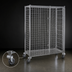 Thumbnail image #3 for Metro Super Erecta qwikSLOT Mobile Chrome-Plated Wire Security Cage, 52-3/4 W x 27-1/4 D x 68-1/2 H, No Intermediate Shelves