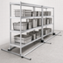 Thumbnail image #3 for Eagle Group Floor-Trak Double-Deep 29 Ft. Aluminum Floor Track Kit