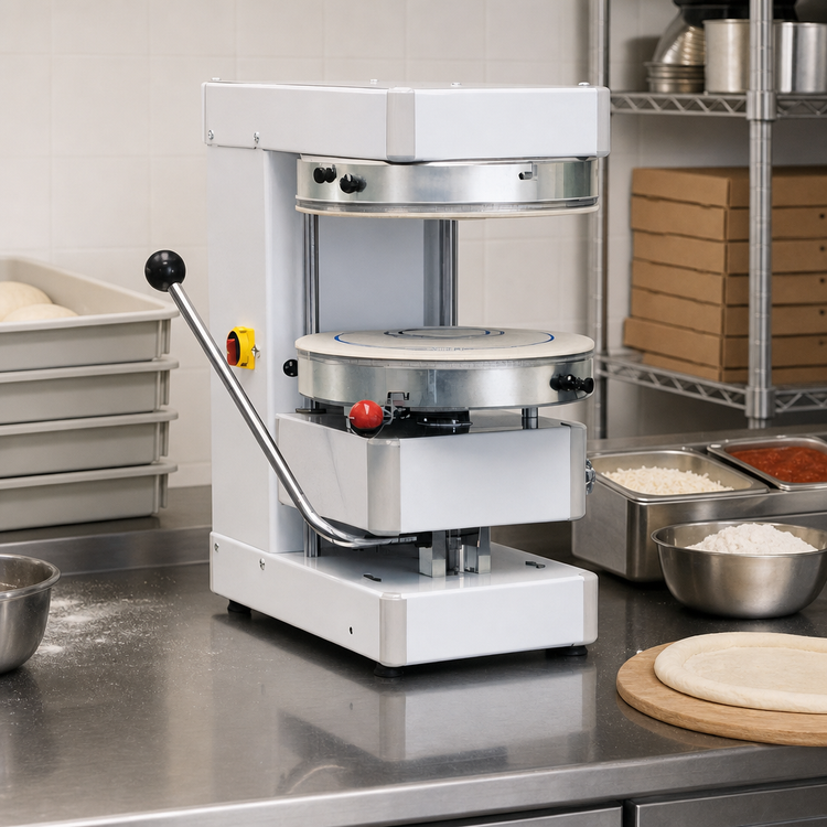 Product image #3 for Univex SPZ50 Bench Model Cold System Pizza Spinner with 19.69-Inch (50 cm) Felt Ring