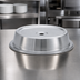 Thumbnail image #3 for Vollrath Round Stainless Steel Satin Finish Plate Cover for 9-5/16