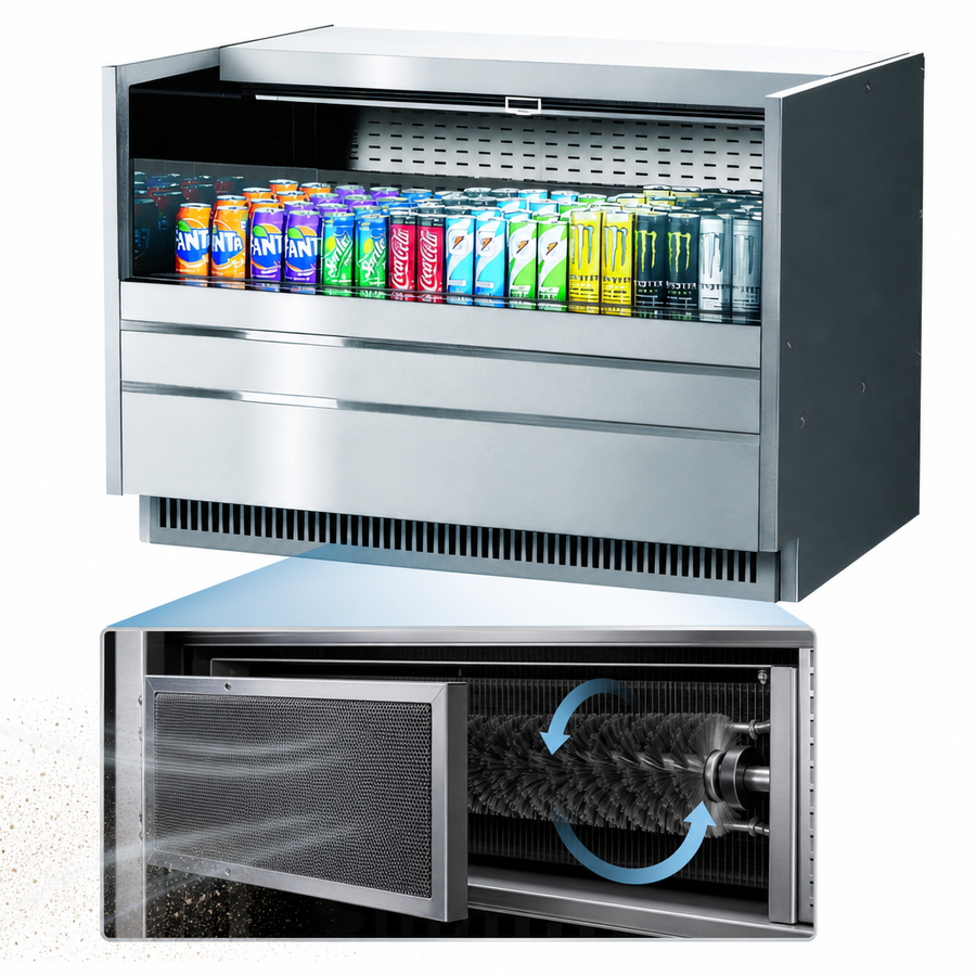Self-Cleaning Condenser