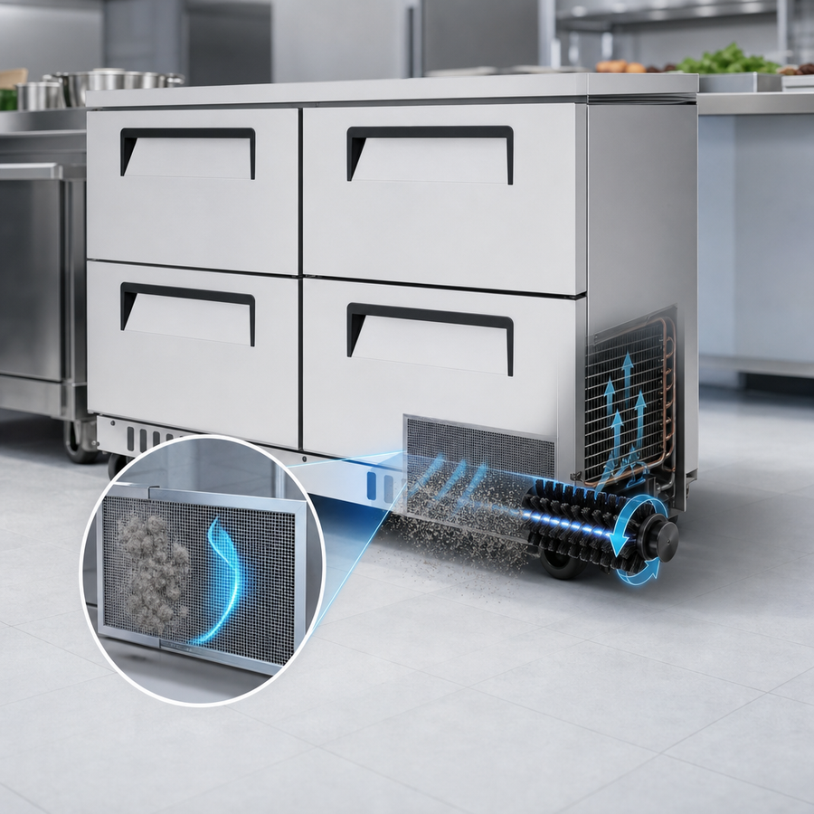 Self-Cleaning Condenser