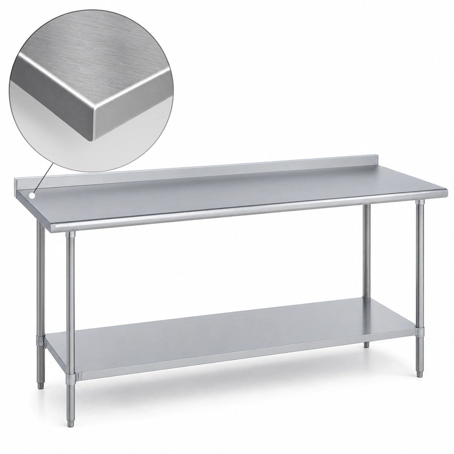 14-Gauge 300 Series Stainless Steel Top