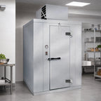 Thumbnail image #3 for Kolpak Polar-Pak P7-1212-CT Indoor Walk-In Cooler, 11' 7" x 11' 7" x 7' 6.25", Top-Mounted Self-Contained Refrigeration, Floor