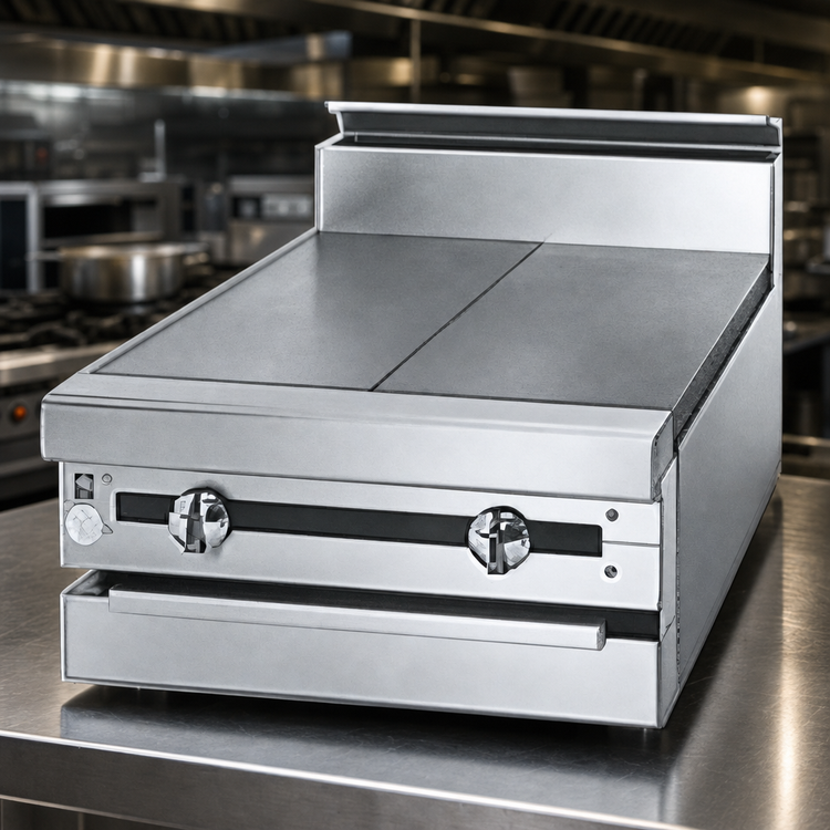 Product image #3 for Titan JMRH-2HT Heavy Duty 36" Modular Gas Range with Two 18" Hot Tops