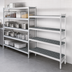 Thumbnail image #3 for Fermostock 4-Tier Polymer Shelving Expansion Kit, 83
