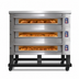 Thumbnail image #3 for Marra Forni ELST55-36/3 Three-Deck Electric Stackable Deck Oven with 55 x 36-Inch MarraStone Cooking Surfaces