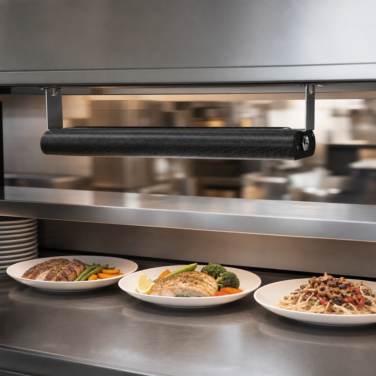 Product image #3 for Vollrath FC-4SH-30120-SI-IN Low Profile 30-Inch Unlighted Strip Heat Lamp