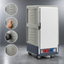Thumbnail image #3 for Metro C5 3 Series 3/4 Height Combination Heated Holding & Proofing Cabinet with Gray Insulation Armour and Fixed Wire Slides