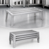 Thumbnail image #3 for Eagle Group Nesting Aluminum Dunnage Rack, 36 x 20 x 12 Inches, 3,200 lb Capacity