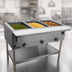 Thumbnail image #3 for Comstock-Castle Castle Series 44-Inch Gas Serving Counter / Hot Food Table with 3 Dry Wells