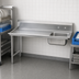 Thumbnail image #3 for Advance Tabco Special Value Series 35-Inch Straight-Soil Left-Attach Dishtable with Pre-Rinse Sink and 10-1/2-Inch Backsplash