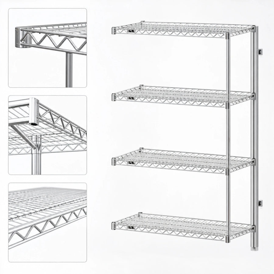 Patented QuadTruss® Shelves