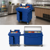 Thumbnail image #4 for Cambro CamKiosk® Mobile Counter/Utility Work Station with Enclosed Storage, Navy Blue