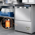 Thumbnail image #3 for Blakeslee UC-18-3 23-1/2 Inch Wide Undercounter Door-Type High-Temp Dishwasher with Booster Heater