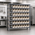 Thumbnail image #3 for Quantum Heavy-Duty Stationary Wire Shelving Unit with 7 Shelves and 48 Bins, 36 x 18 x 39 Inches