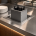 Thumbnail image #3 for Atlas Metal Heated Drop-In Oval Platter Dispenser with Enclosed Frame