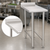 Thumbnail image #3 for Eagle Deluxe Series Stainless Steel Filler Table with Rear Upturn, 15 x 24 Inches