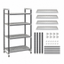 Thumbnail image #3 for Cambro Camshelving Elements XTRA 21-Inch x 54-Inch x 64-Inch 4-Shelf Vented Stationary Starter Polymer Shelving Unit