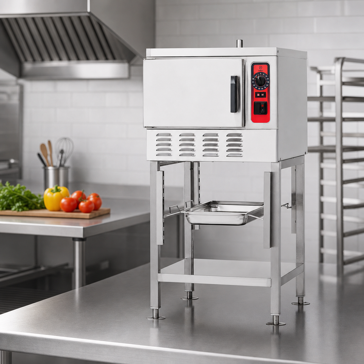 Product image #3 for Vulcan C24EO5 Countertop Boilerless/Connectionless Electric Convection Steamer, 5 Pan Capacity