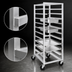 Thumbnail image #3 for Channel UTR-20 Standard Series Aluminum Bun Pan / Steam Table Pan Rack, End-Load, 20-Pan Capacity