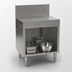 Thumbnail image #3 for Spec-Bar Open Base Workboard Cabinet, 30 Inch W x 24 Inch D, Stainless Steel